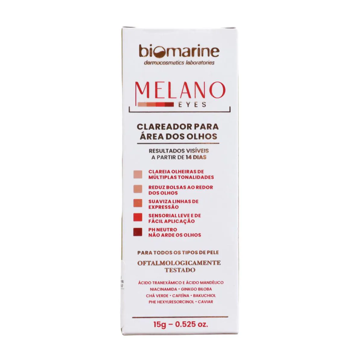Biomarine Clareador Area Dos Olhos Melano Eyes 15g