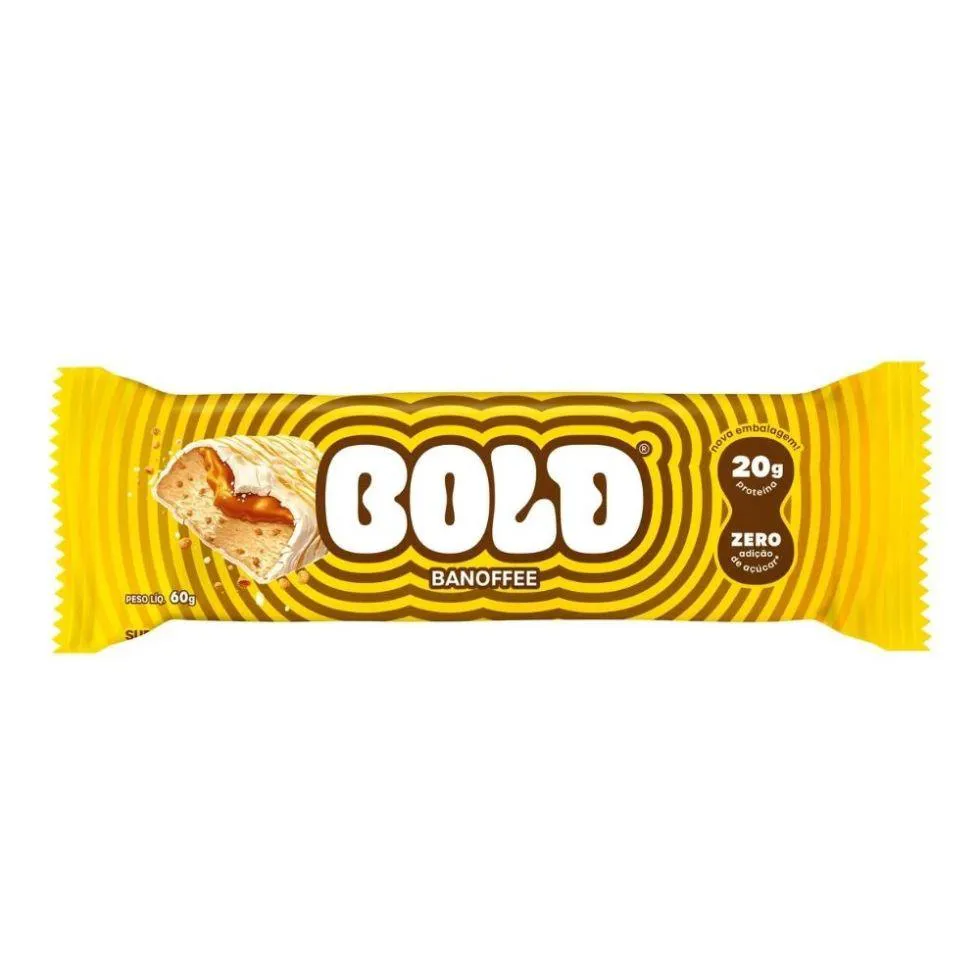 Bold Bar (60G) - Sabor: Banoffee.