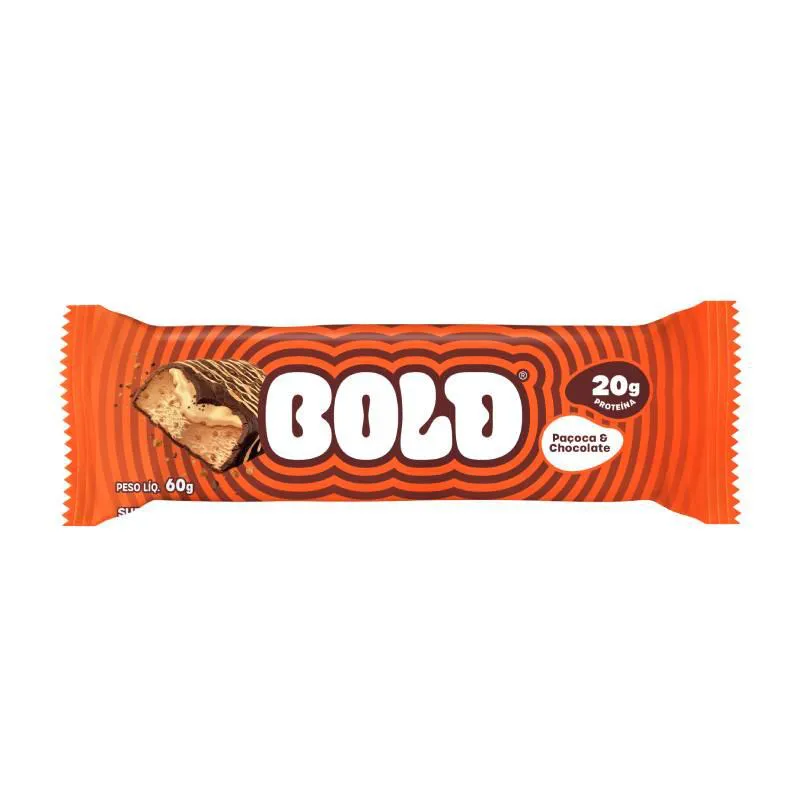 BOLD PAçOCA &AMP; CHOCOLATE BOLD SNACKS 60G