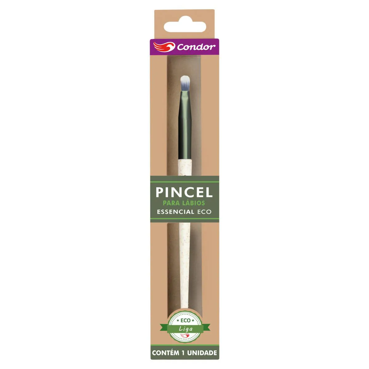 Pincel para Lábios Condor Essencial Eco