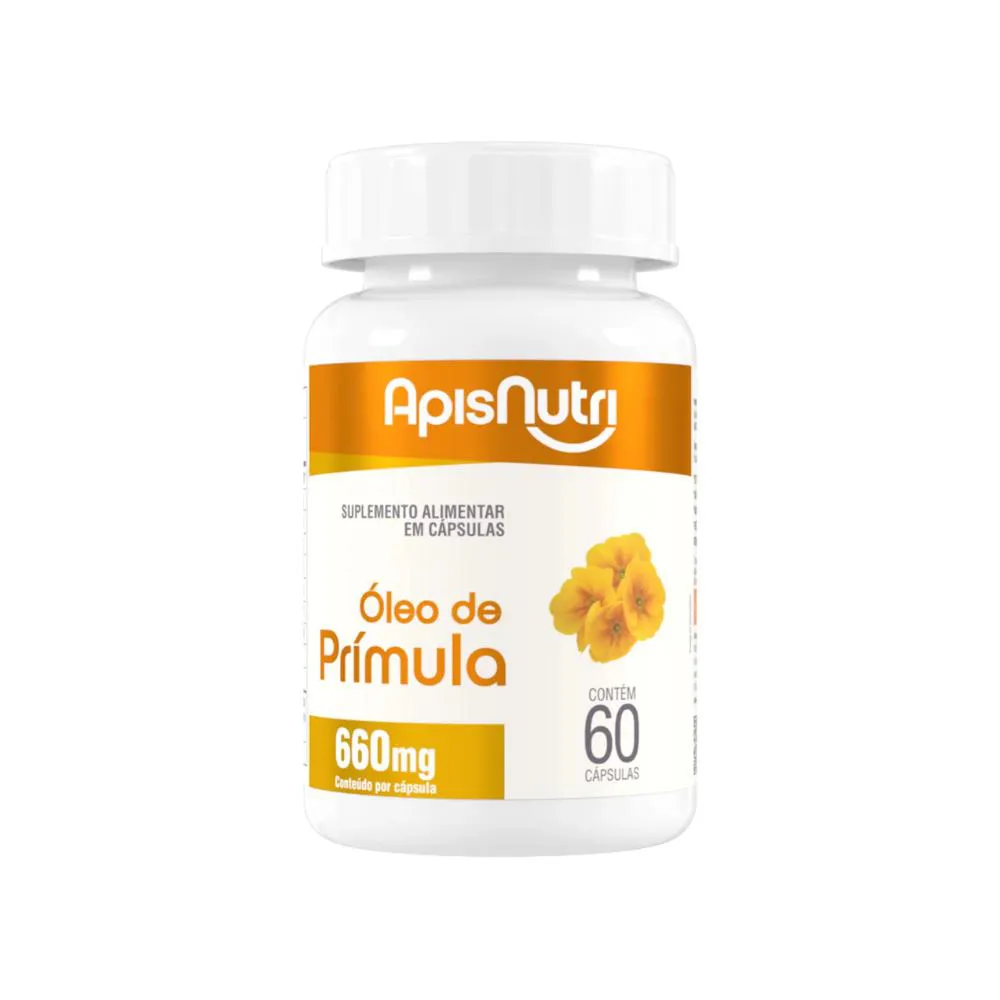Óleo de Prímula 660mg - 60 cápsulas - Apisnutri