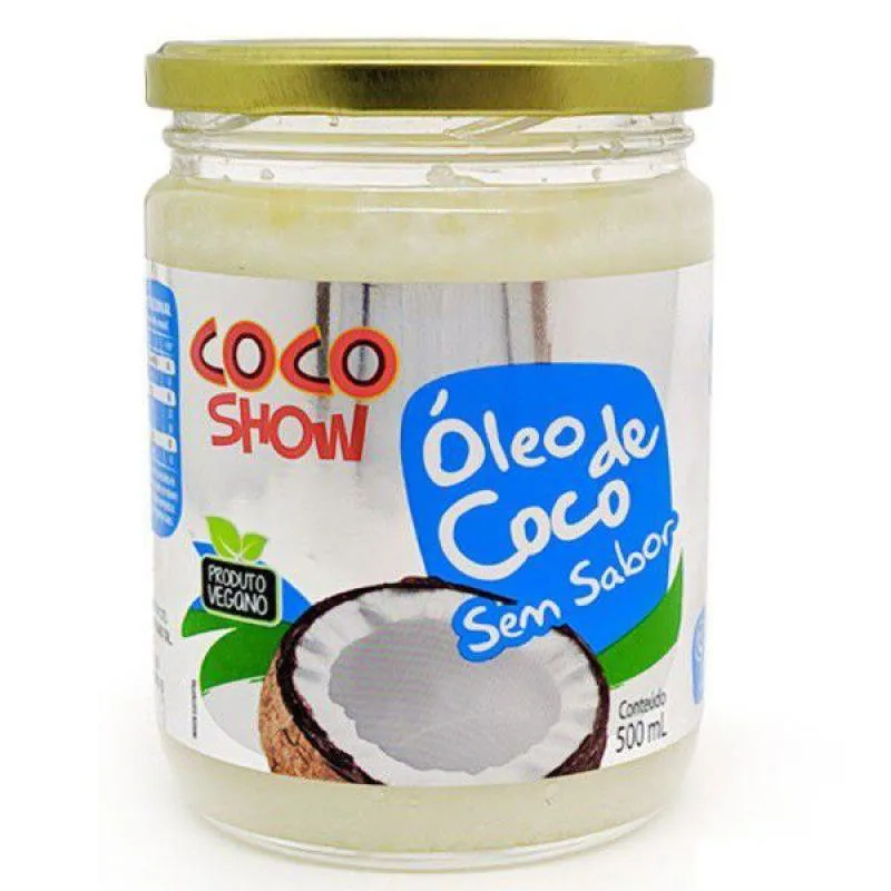 Óleo de Coco sem Sabor Coco Show 500ML - Copra