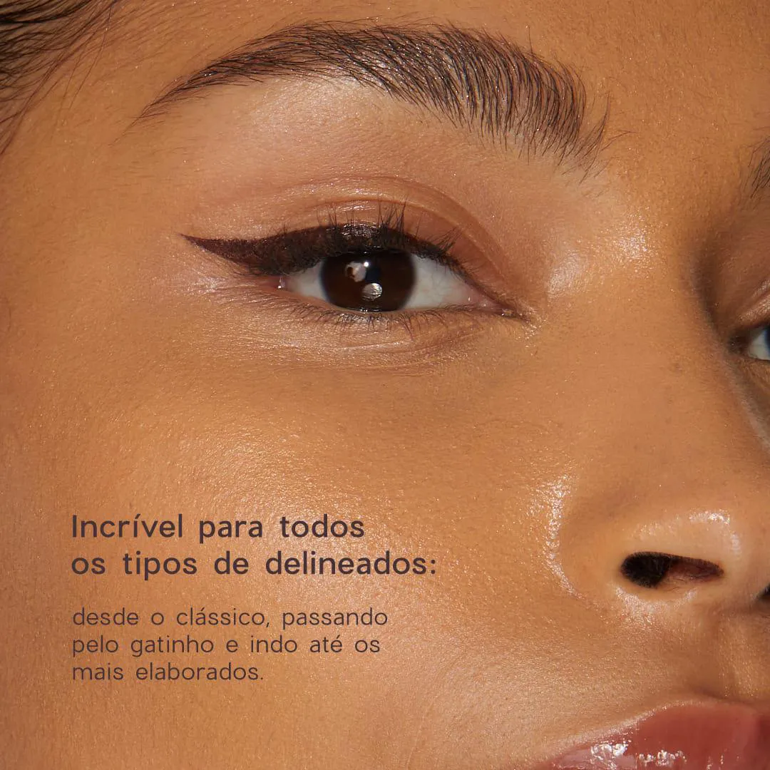 Caneta Delineadora Marrom - Line My Eyes Océane Edition 1,2ml