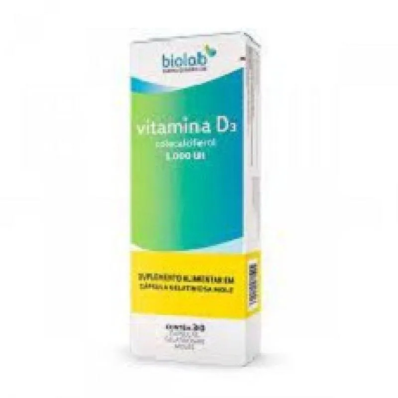 Vitamina D 2000 Ui 30caps - Biolab