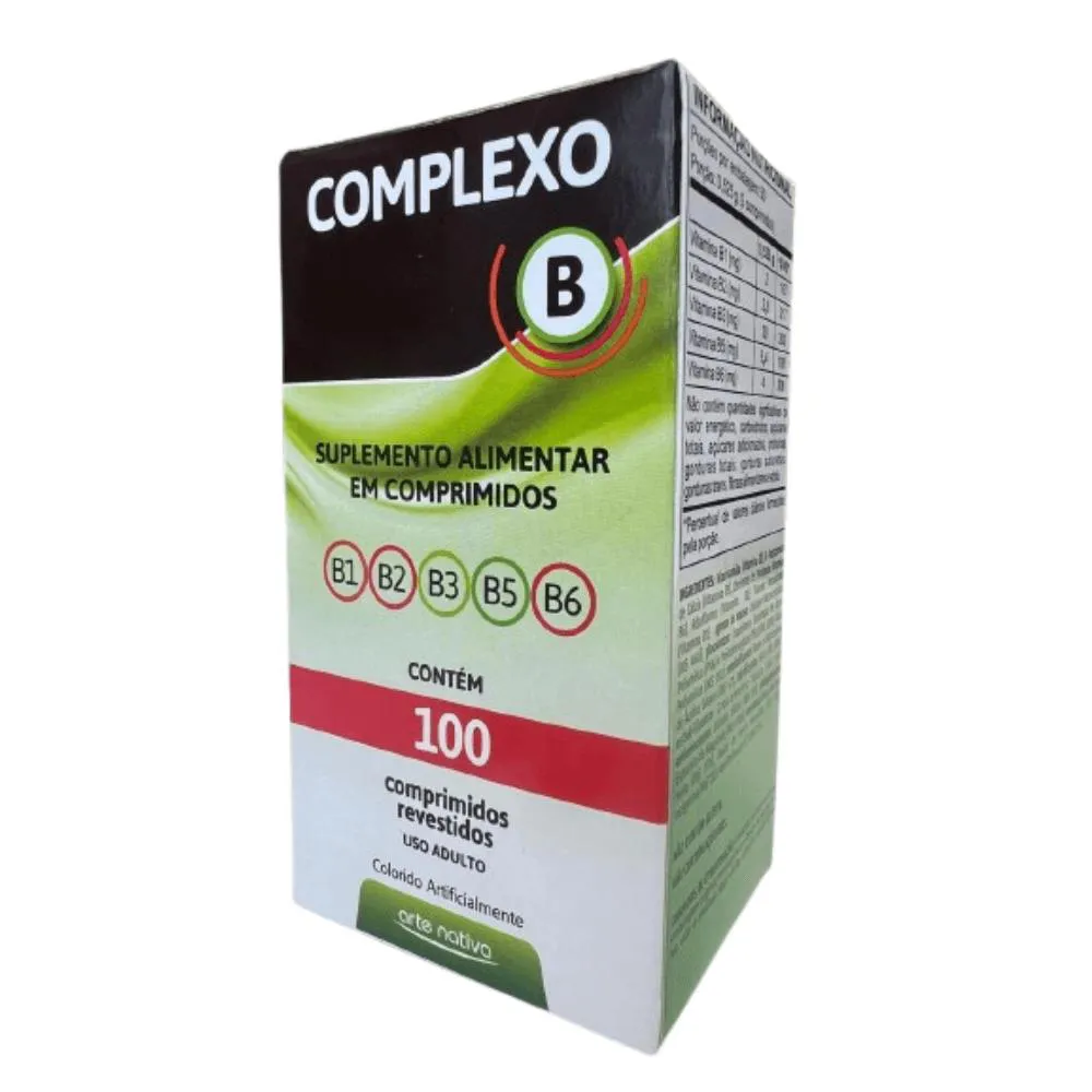 Complexo B C/100 comprimidos - Arte Nativa
