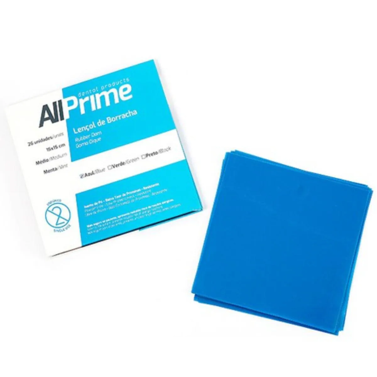 Lençol de Borracha Azul - Allprime 15x15