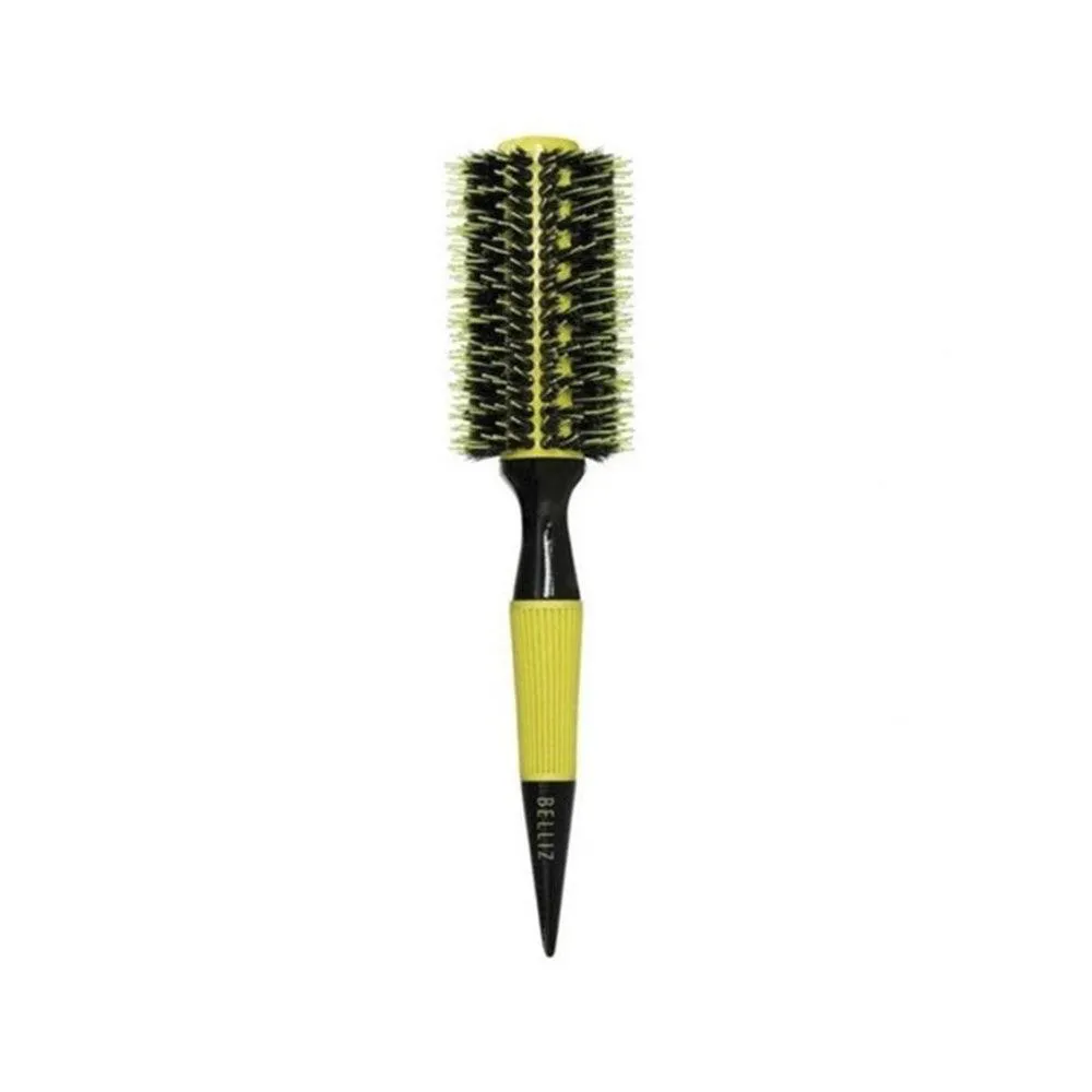 Escova de Cabelo Madeira Belliz Premium Color Ceramica 27