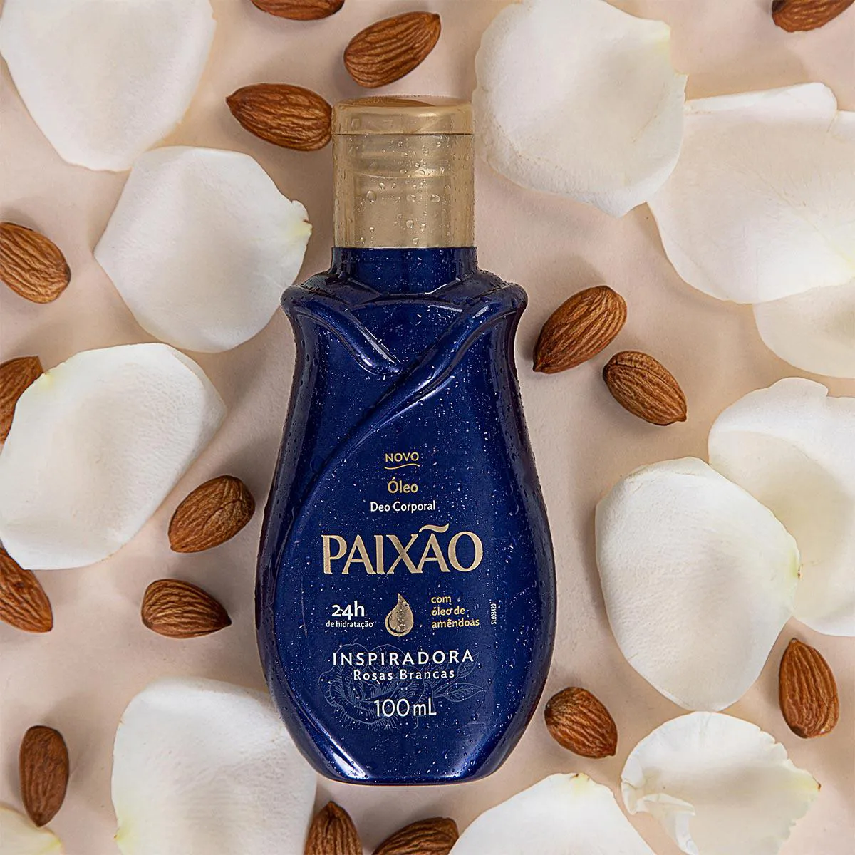Óleo Deo Corporal Paixão Inspiradora Rosas Brancas 200ml