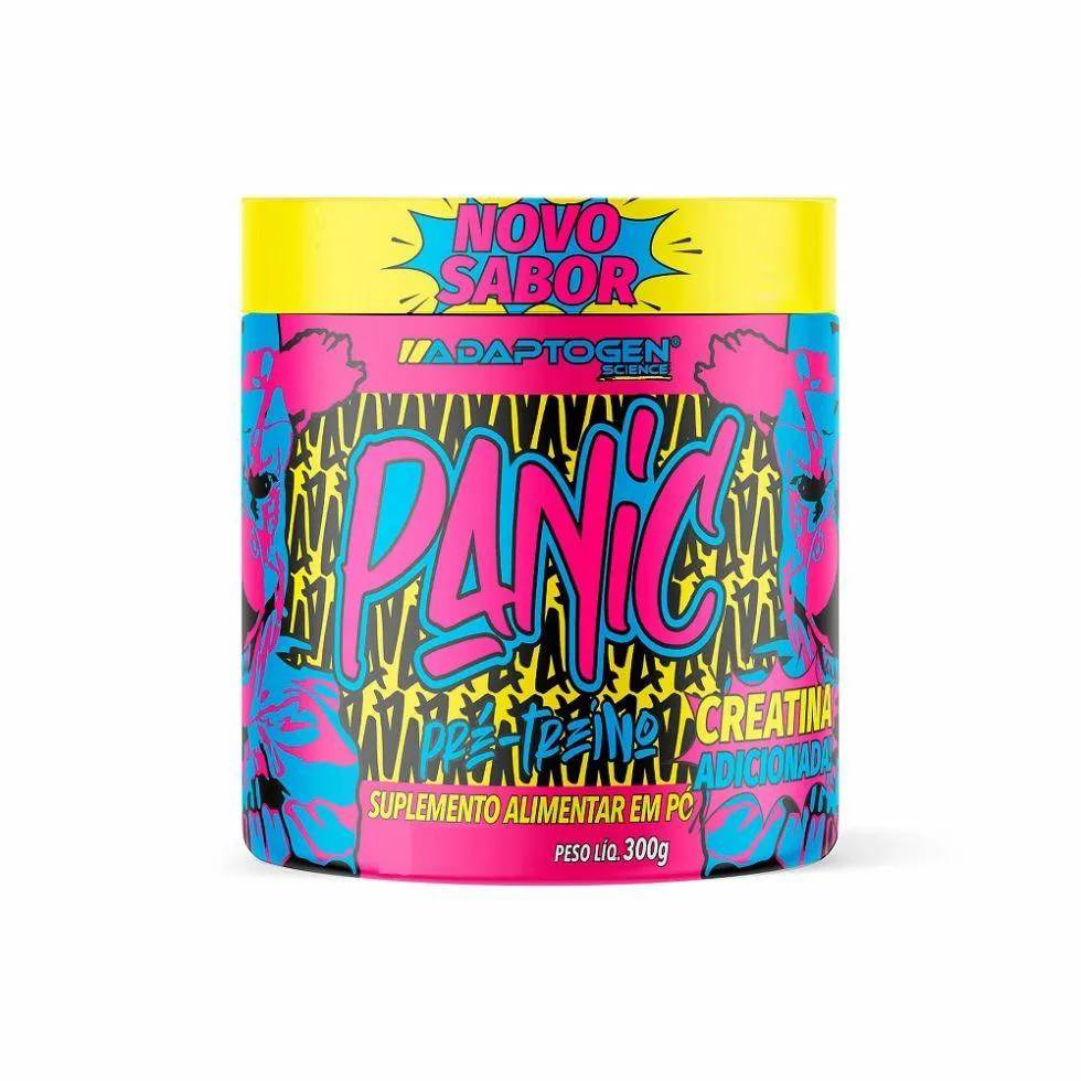 Panic Pré-treino (300g) - Sabor: Kiwi