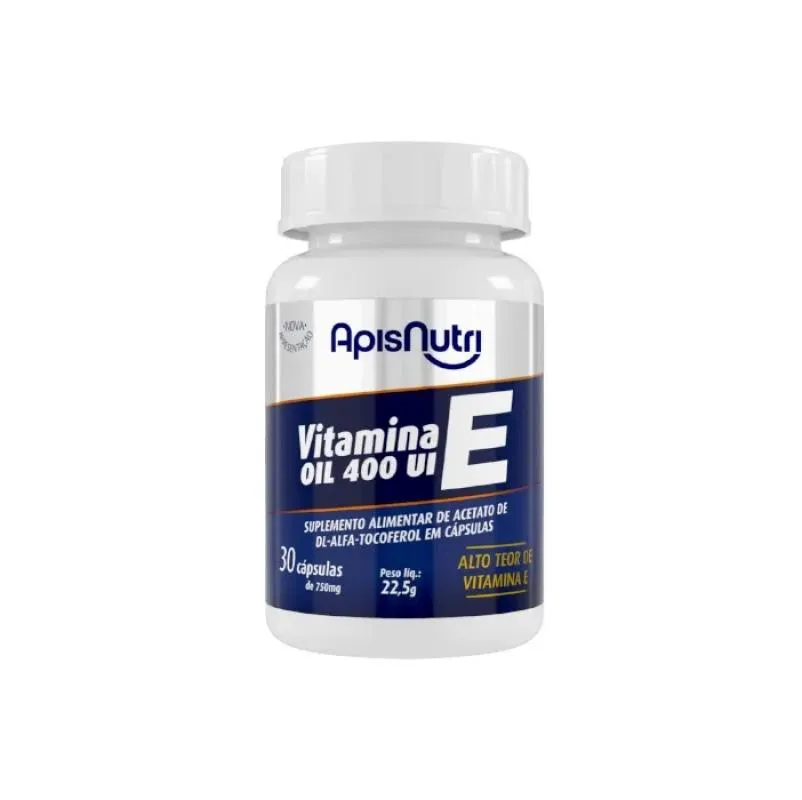 Vitamina E Oil - 750mg (30 Cápsulas) - Padrão: Único