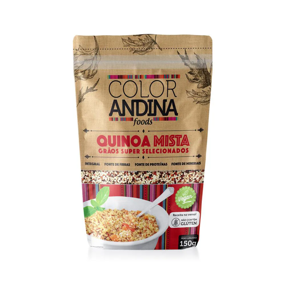 QUINOA REAL MISTA - COLOR ANDINA FOOD 0,150G