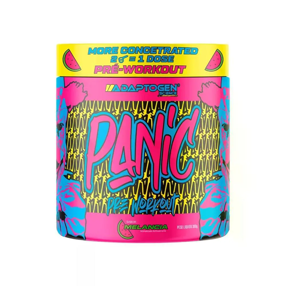 Panic Pre Workout Adaptogen Melancia 300g