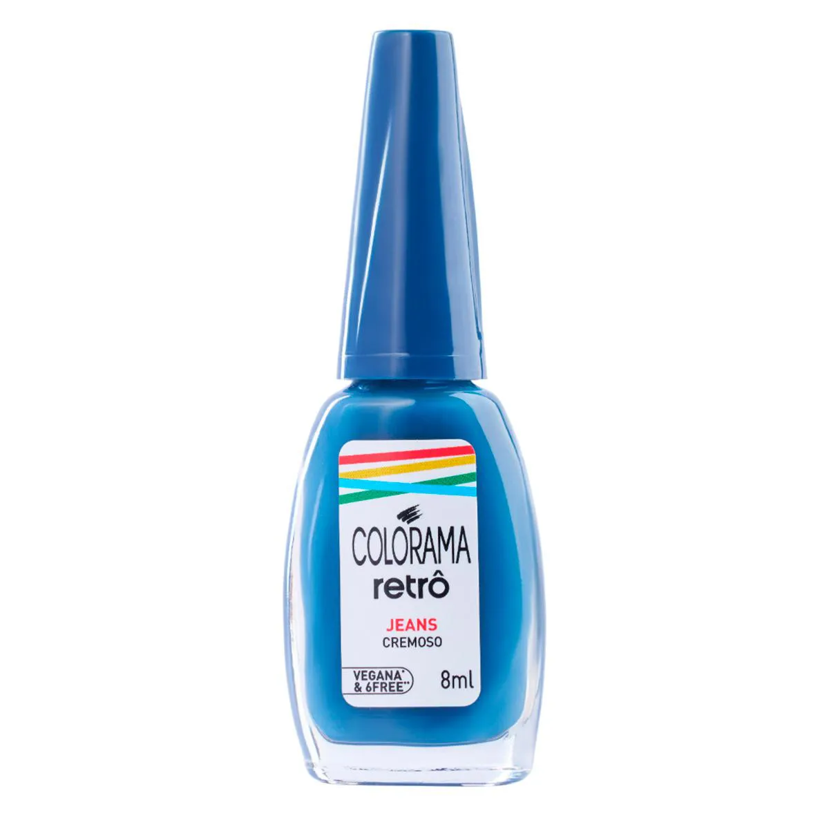 Esmalte Cremoso Colorama Retrô 8ml - Jeans