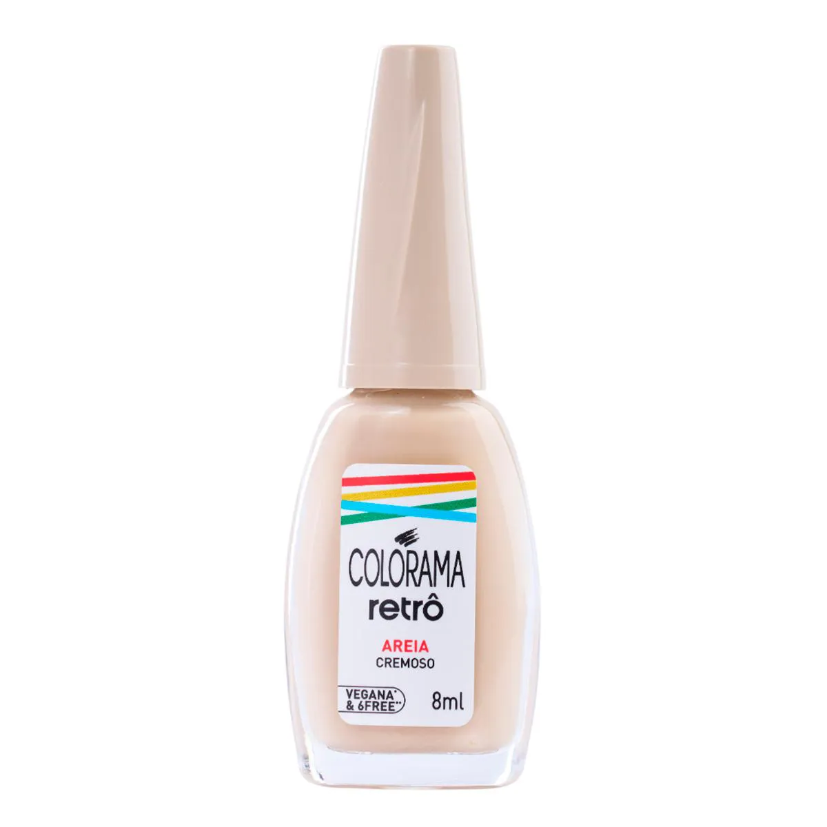 Esmalte Cremoso Colorama Retrô 8ml - Areia