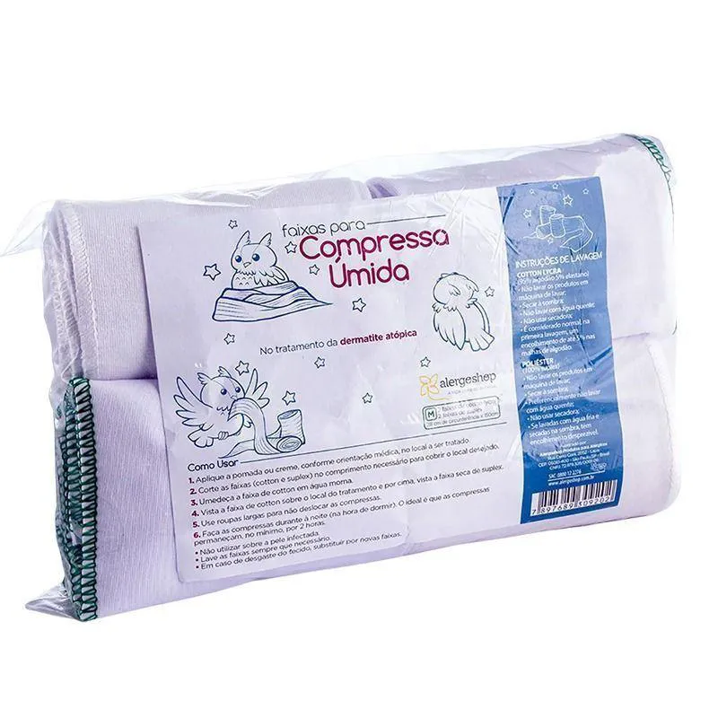 Faixas para Compressa Úmida M Alergoshop