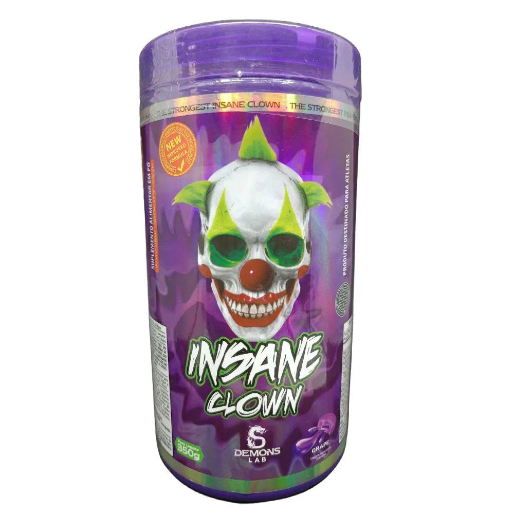 Pre Treino Insane Grape 350g - Demons Lab