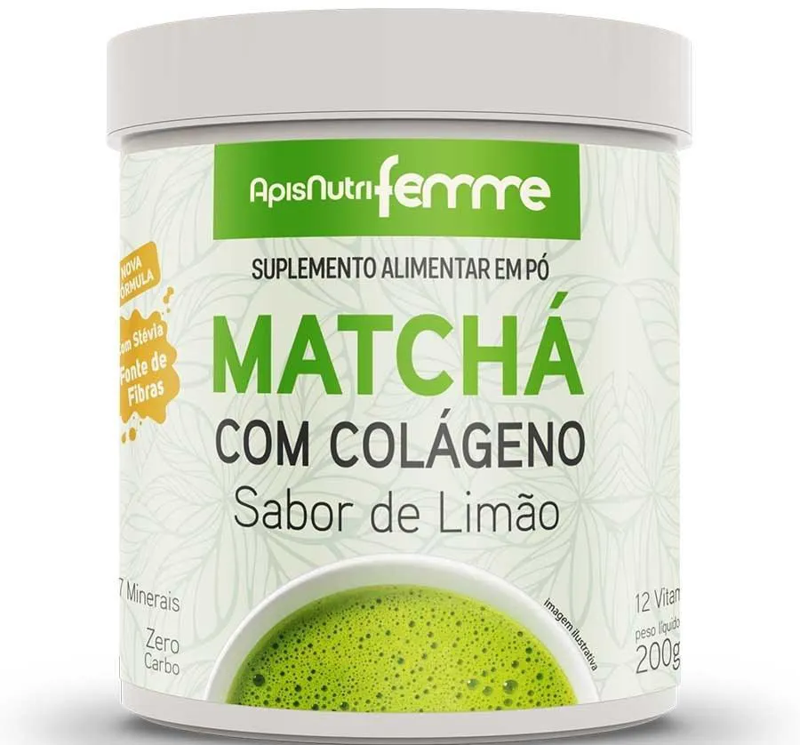 Matchá (200g) - Sabor: Limão