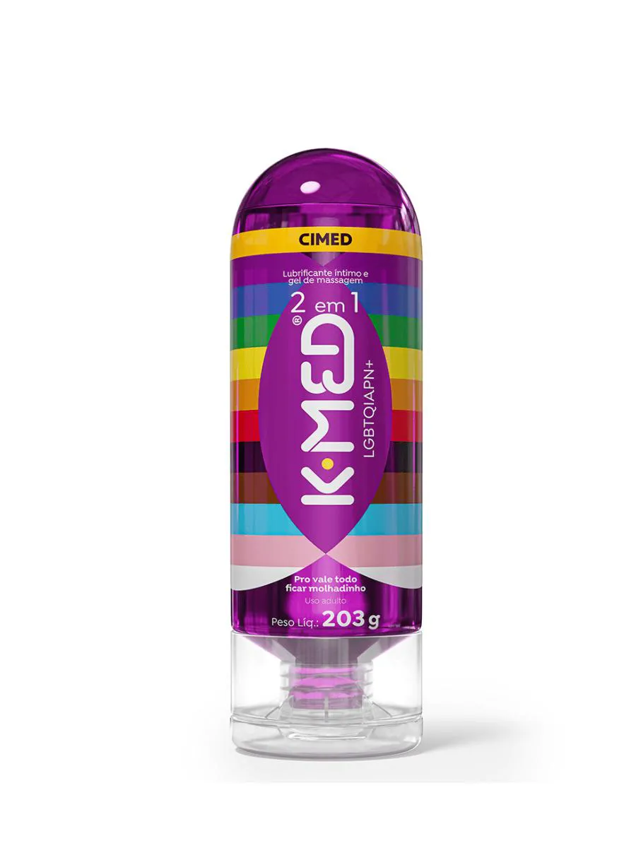 K-med 2 em 1 Gel Lgbtqia+203g