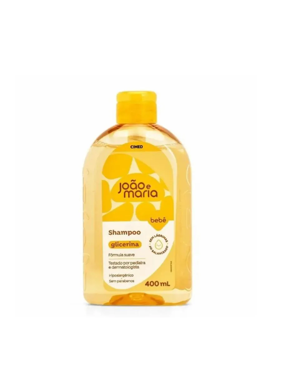 Shampoo João E Maria Baby Glicerina 400ml