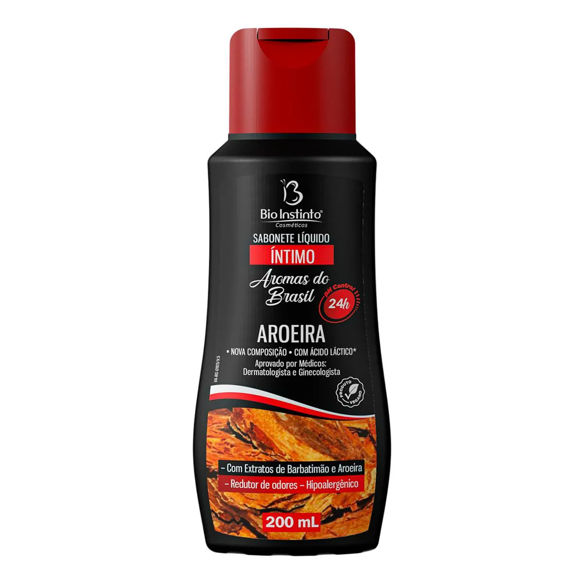 Sabonete Líquido Íntimo Bio Instinto Aromas do Brasil Aroeira 200ml