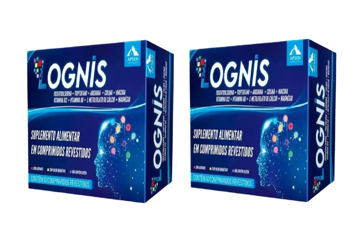 Kit 2 Lognis Suplemento Alimentar 60 comprimidos - Apsen