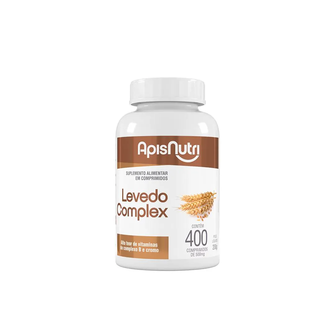 Levedo Complex 400 comprimidos 500mg – Apisnutri