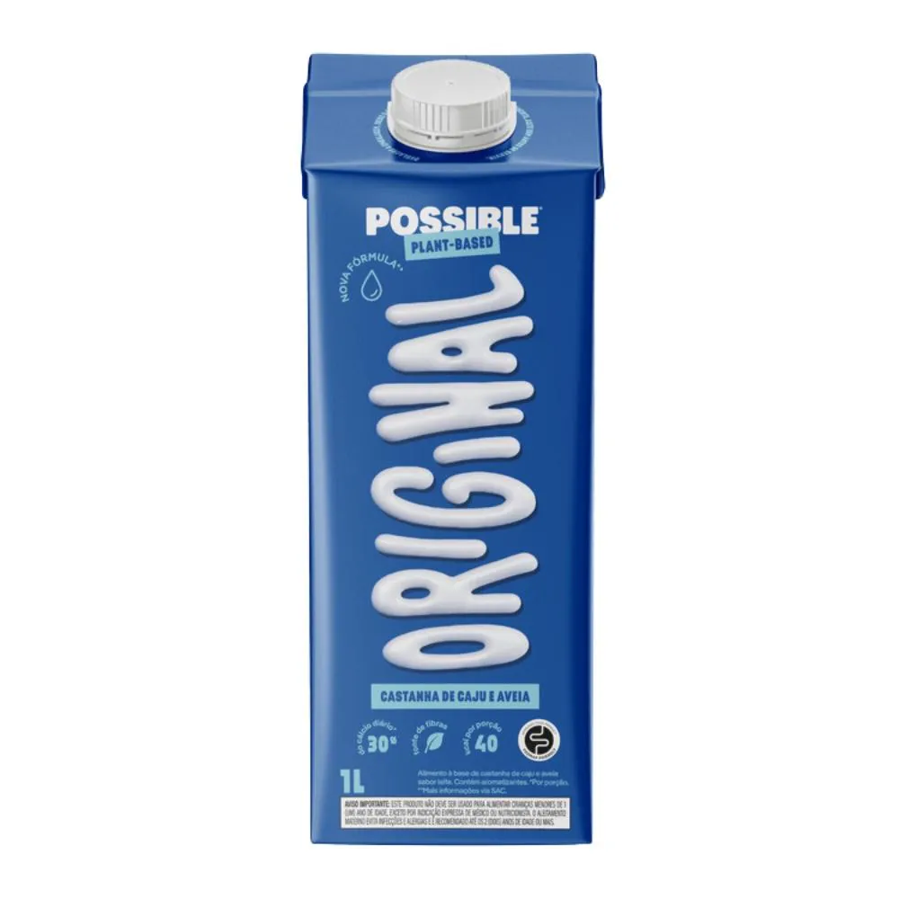 Bebida Vegetal Possible Sabor de Leite 1l U Unica