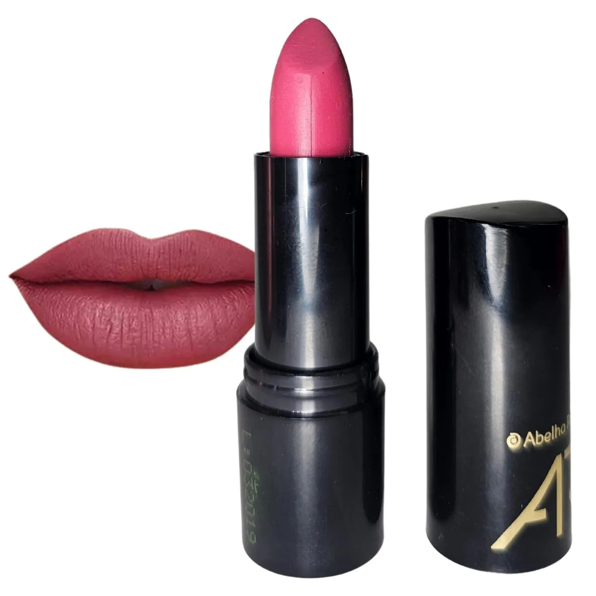 Batom Baile de Rosas Retinol-like Ar Maquiagem Abelha Rainha 3,8g