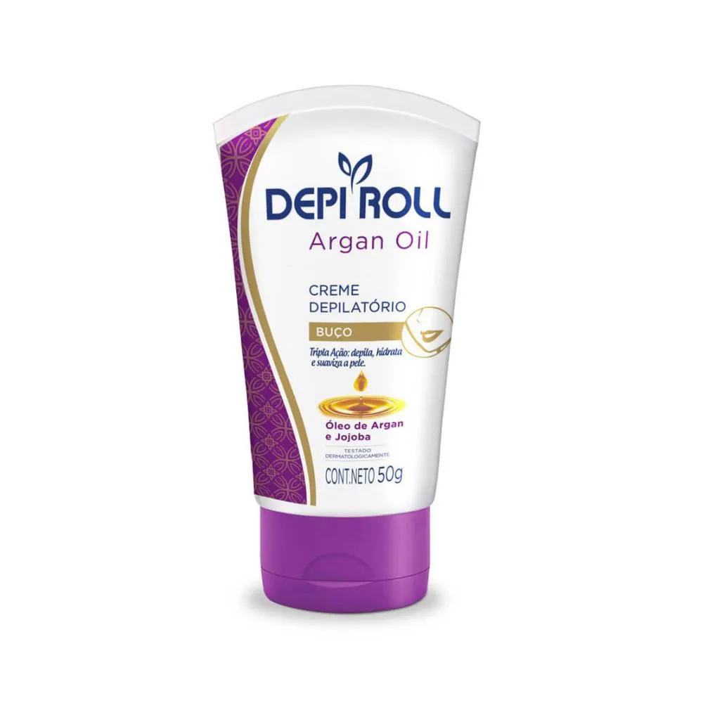 Creme Depilatório Buço Depi Roll Óleo de Argan 50g