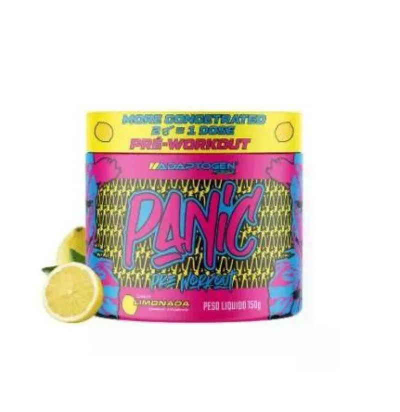 Panic Pre Workout Adaptogen Limonada 150g