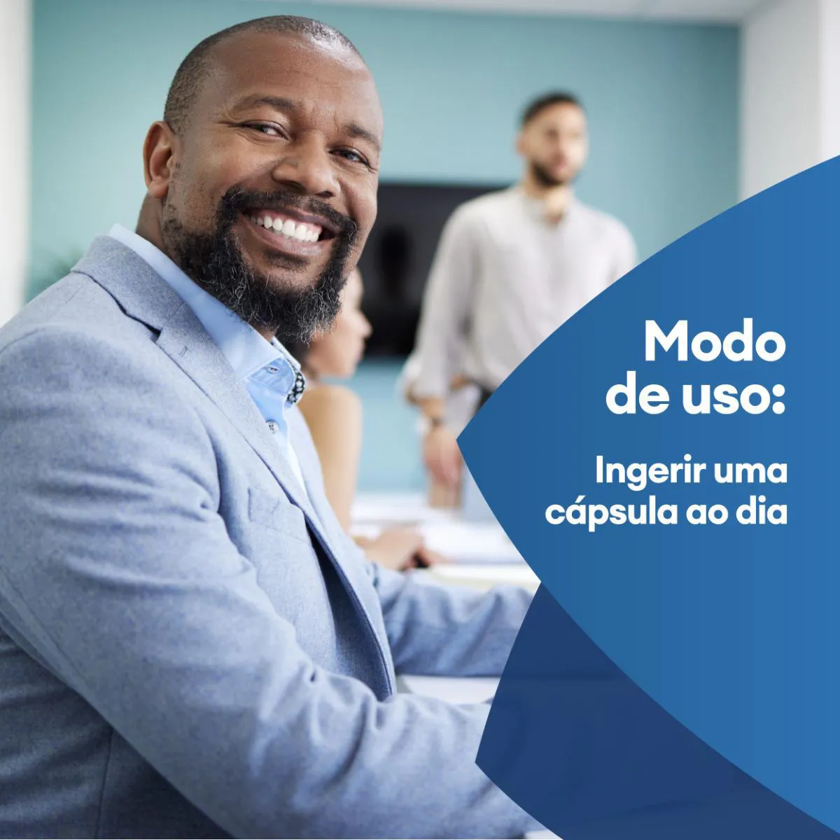 Polivitamínico bwell Homem Senior 50+ 30 Cápsulas