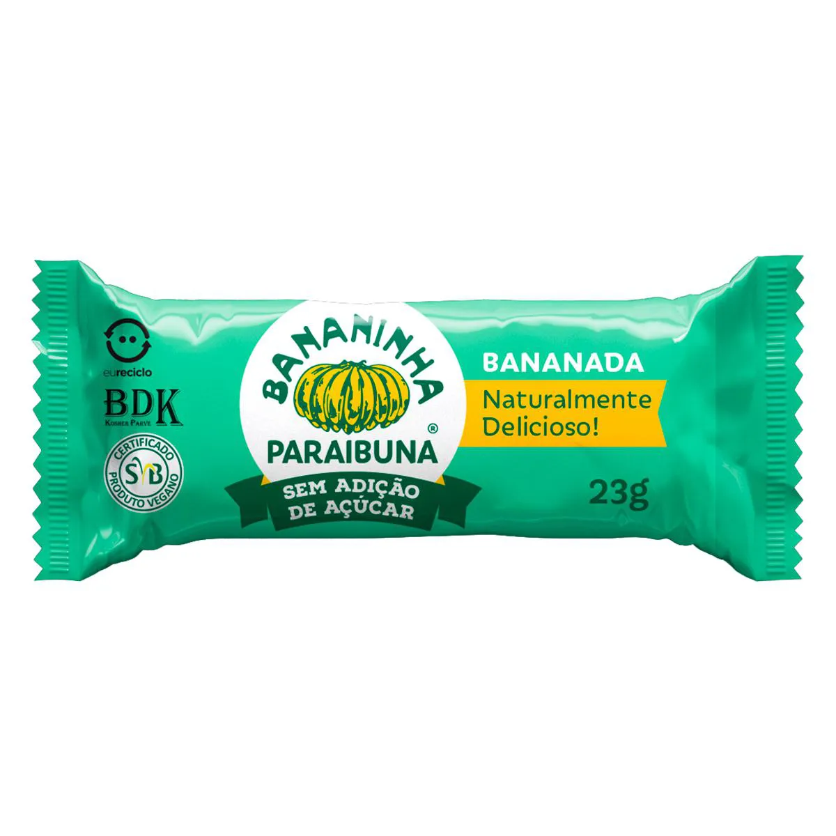 Bananinha Paraibuna Sem Açúcar 23G