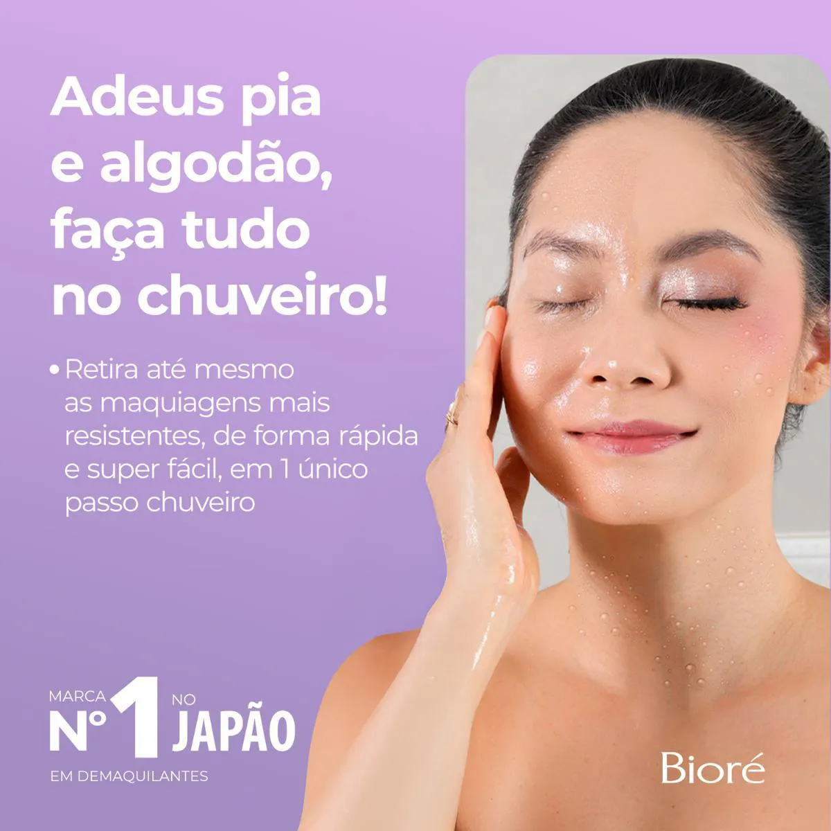 Óleo de Limpeza Demaquilante Bioré Cleansing 230ml