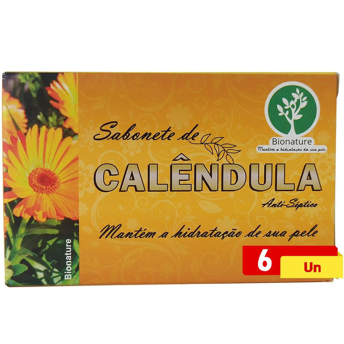 Sabonete de Calêndula 6 X 110g Bionature