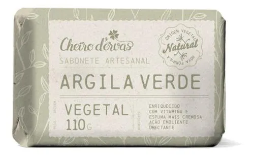 Sabonete de Argila 110g Cheiro de Ervas
