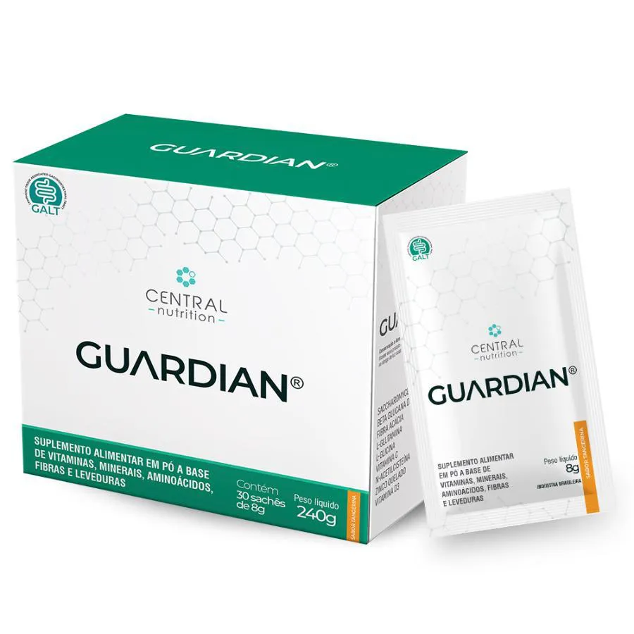 Guardian 8,5g - 30 Sachês - Central Nutrition Tangerina