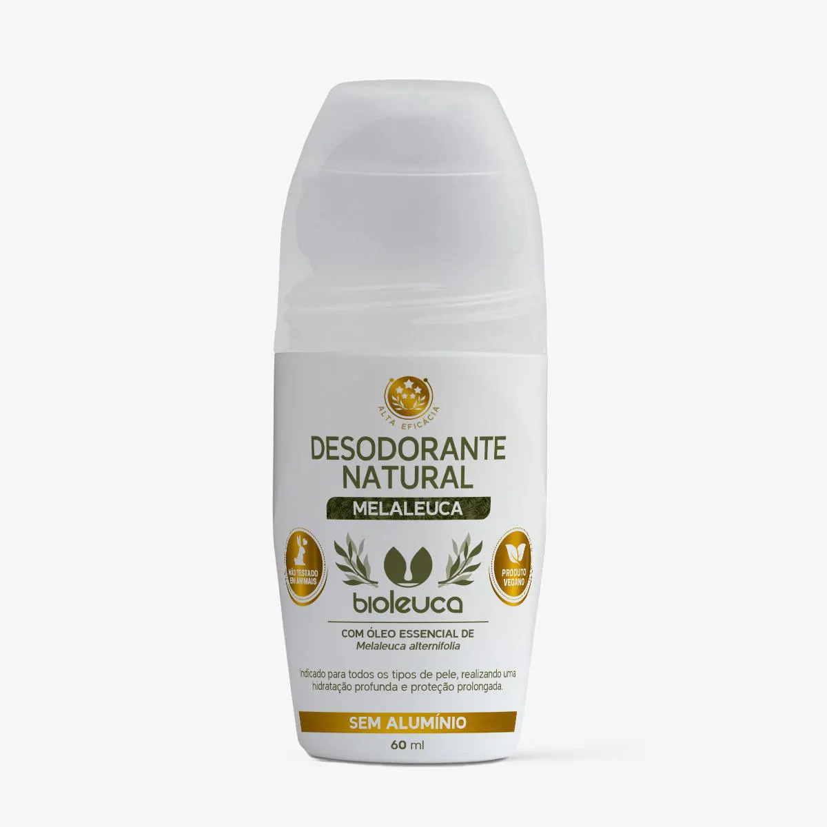 Desodorante Natural com Melaleuca 60Ml - Bioleuca