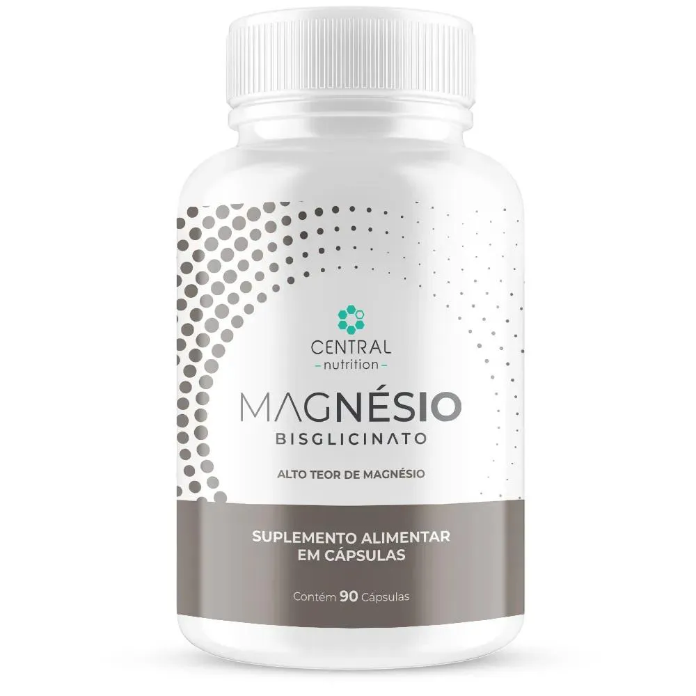 Magnésio Bisglicinato - 90 Cápsulas
