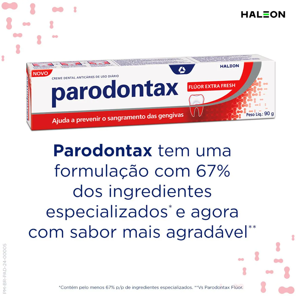 Creme Dental Parodontax Flúor Extra Fresh 90g