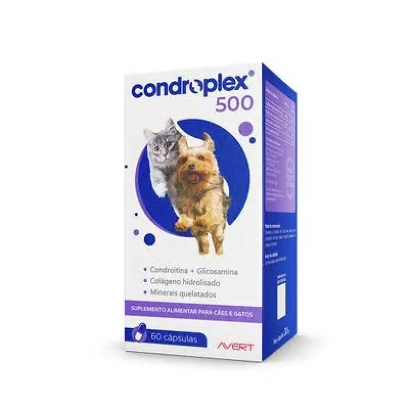 Condroplex 500mg - 60 cápsulas