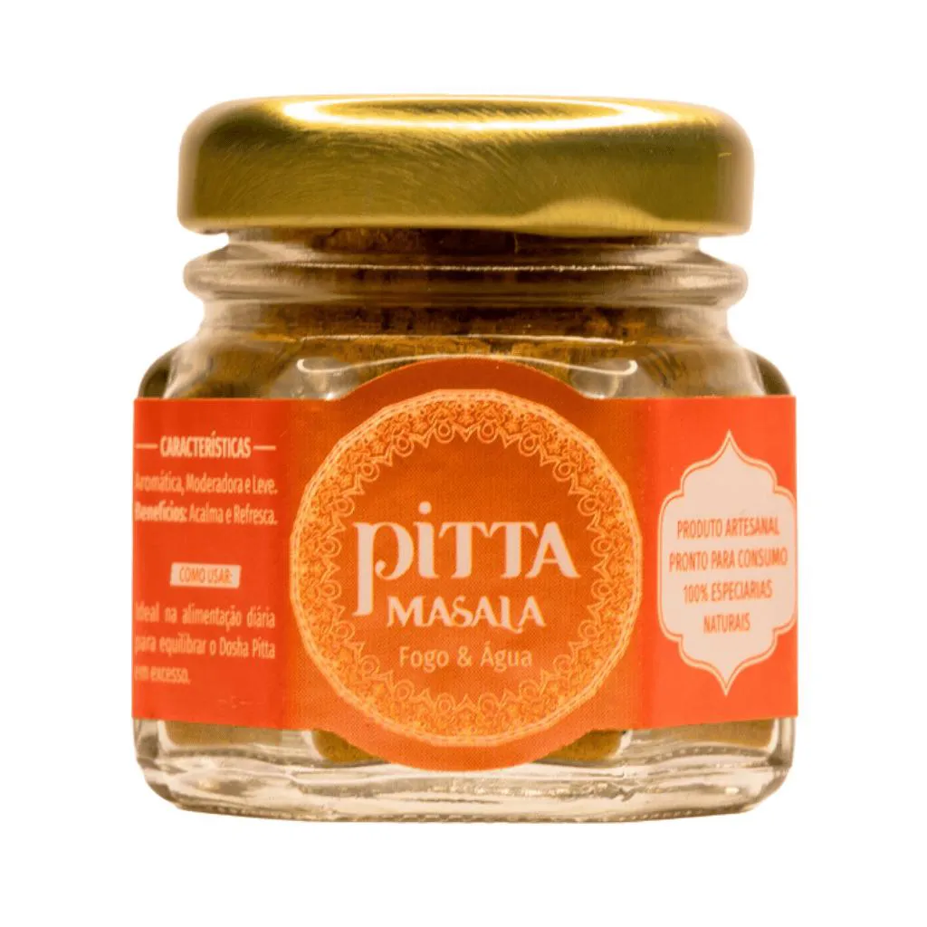 Pitta Masala (fogo e Água) - Linha Ayurveda
