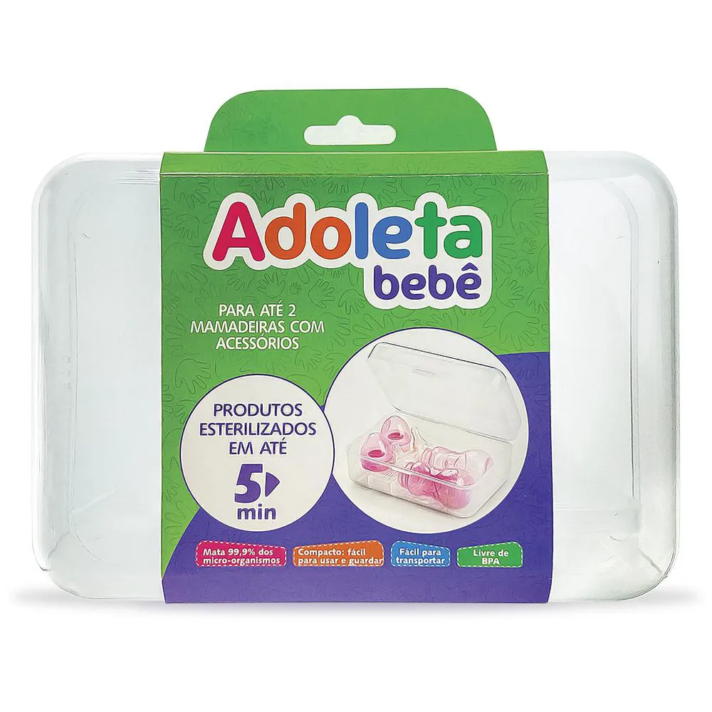 Esterilizador de Mamadeiras para Micro - Ondas - Adoleta