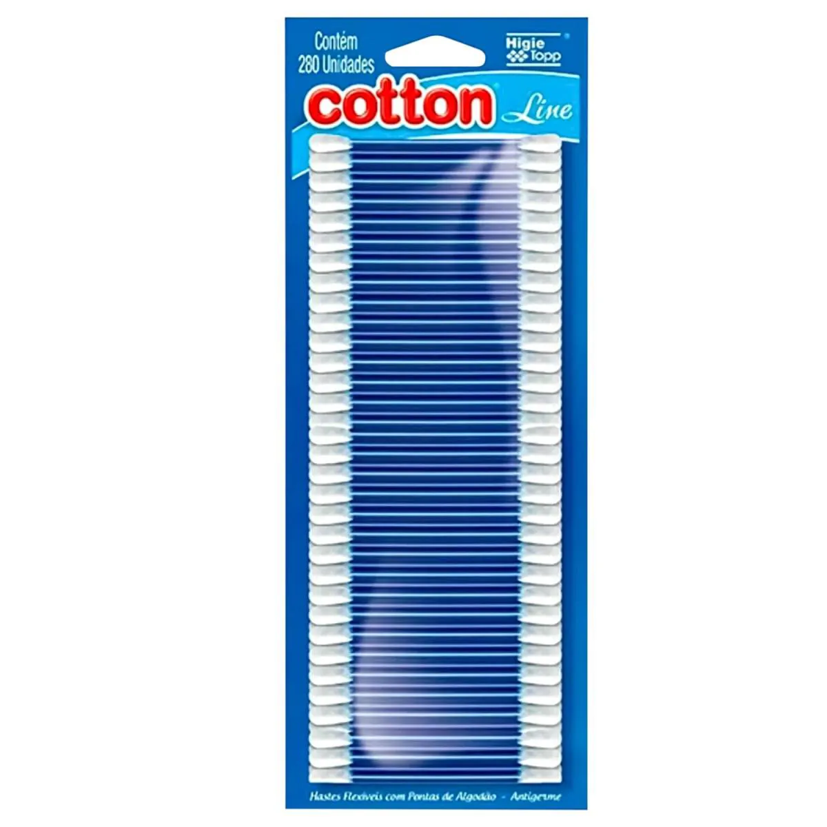 Hastes Flexíveis Pontas Algodão 280 unidades - Cotton Line