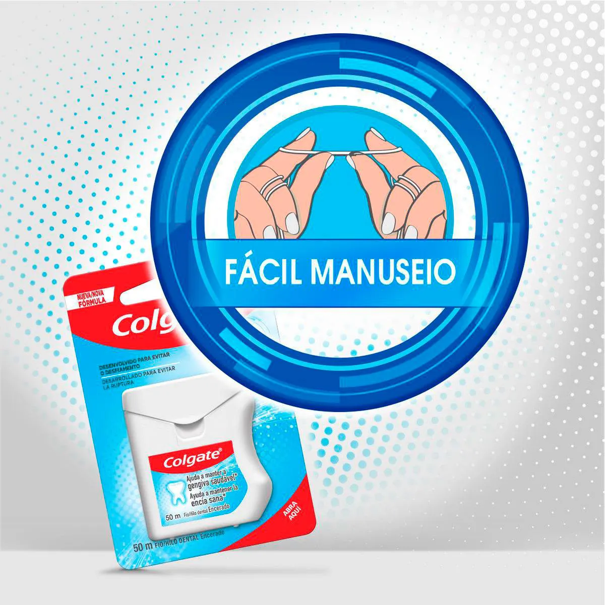 Fio Dental Colgate Encerado 50m