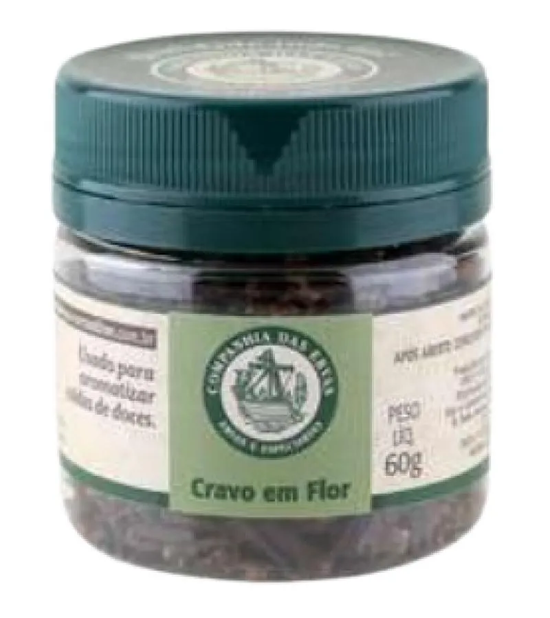 Kit 3X: Cravo em Flor Companhia das Ervas 60G