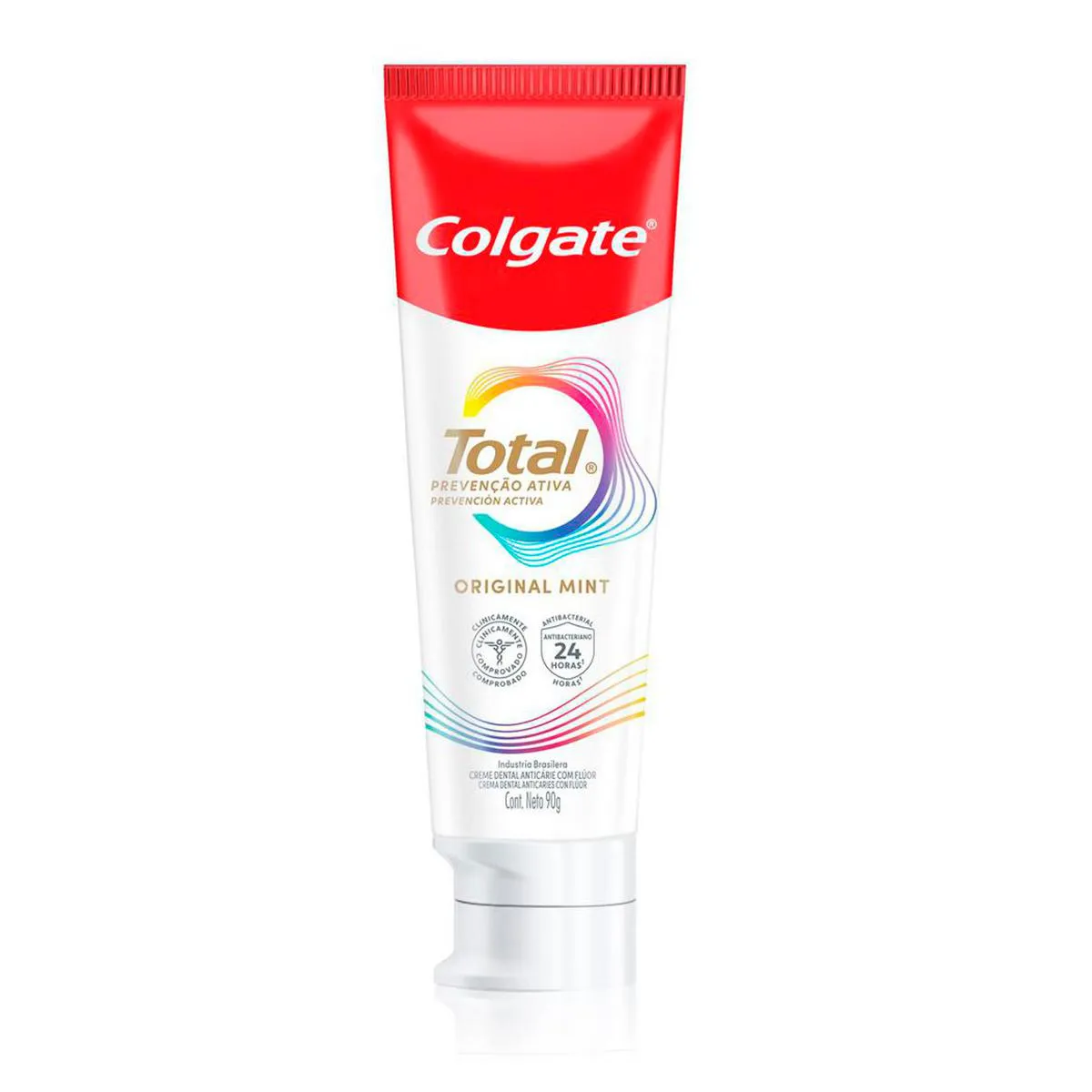 Creme Dental Colgate Total Prevenção Ativa Original Mint 90g