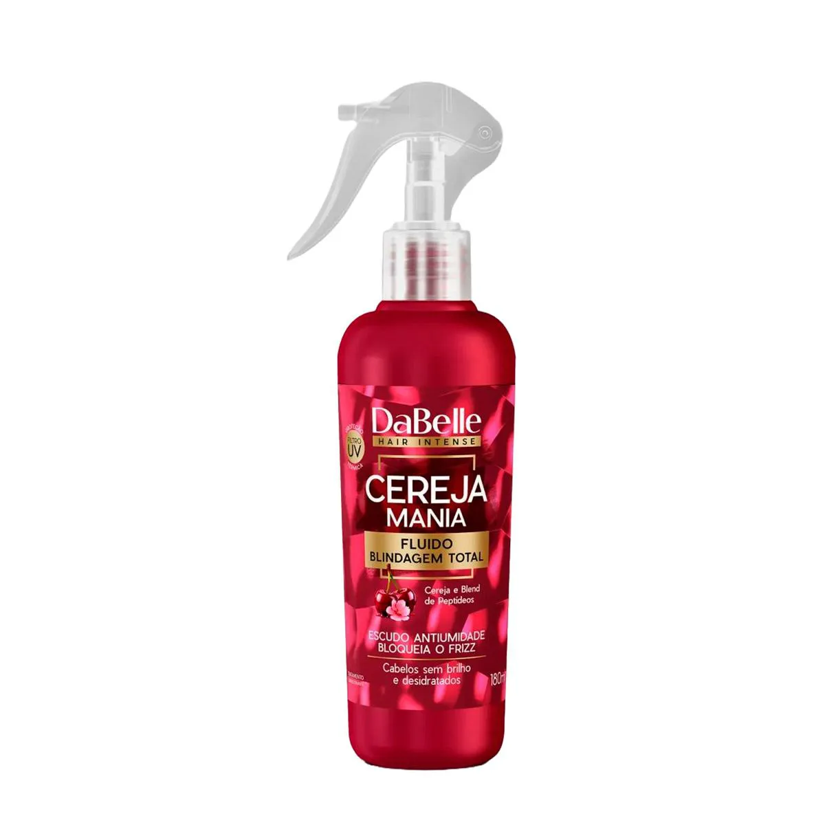 Fluido Blindagem Total Antifrizz DaBelle Cereja Mania 180ml