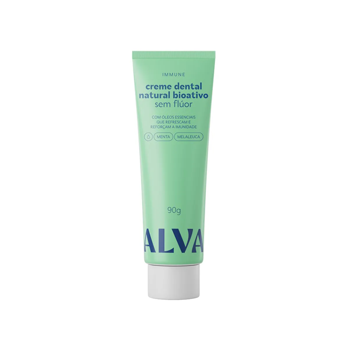 Creme Dental Alva Immune Natural Bioativo sem Flúor 90g