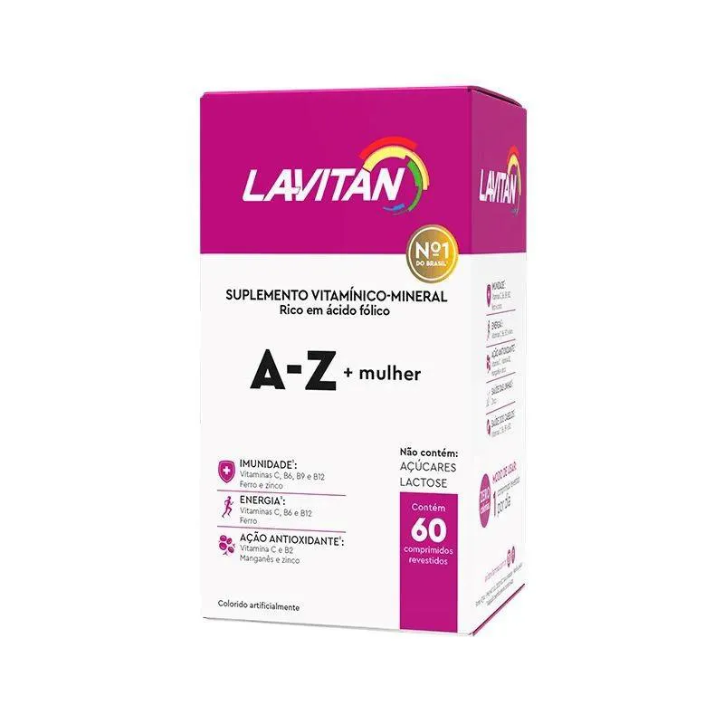 Lavitan a - Z Mulher 60cáps - Cimed