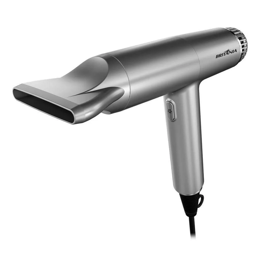 Secador De Cabelos Britânia 1600W Mais Silencioso  - 110V